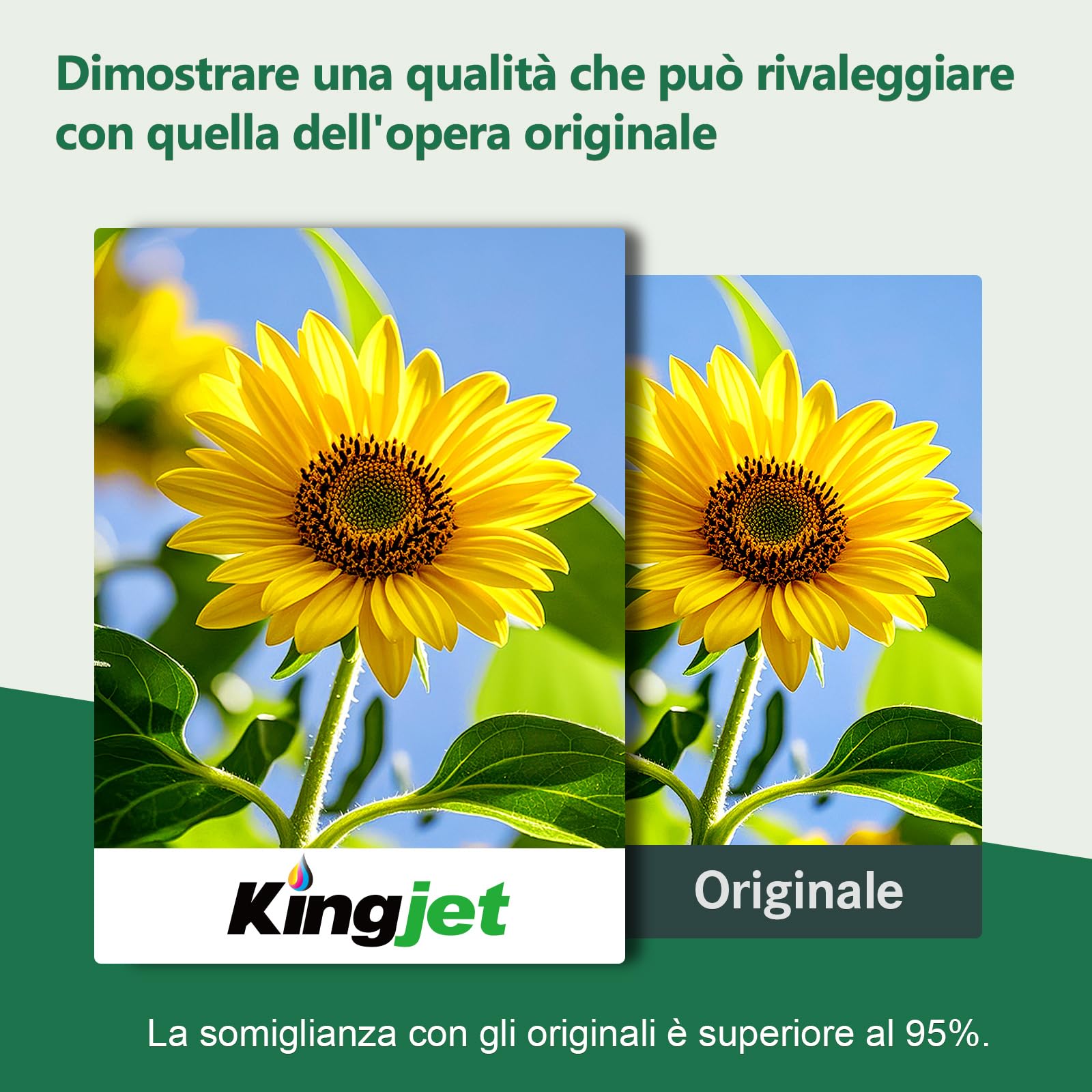 KINGJET LC422XL LC422 XL Cartucce compatibili con Brother LC422 LC422XL LC-422XLVAL Cartucce per stampante per Brother mfc-j5340dw, MFC-J5740DW MFC-J6940DW MFC-J5345DW MFC-J6540DW (confezione da 12)