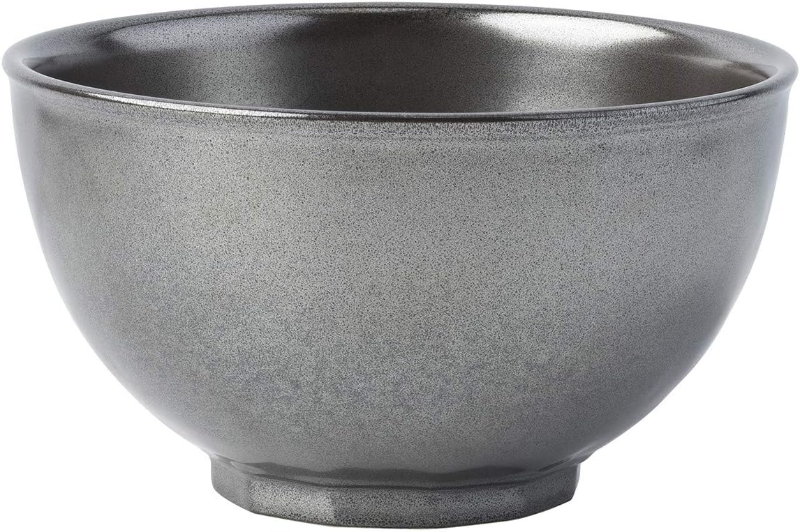 Juliska Pewter Stoneware Cereal/Ice Cream Bowl