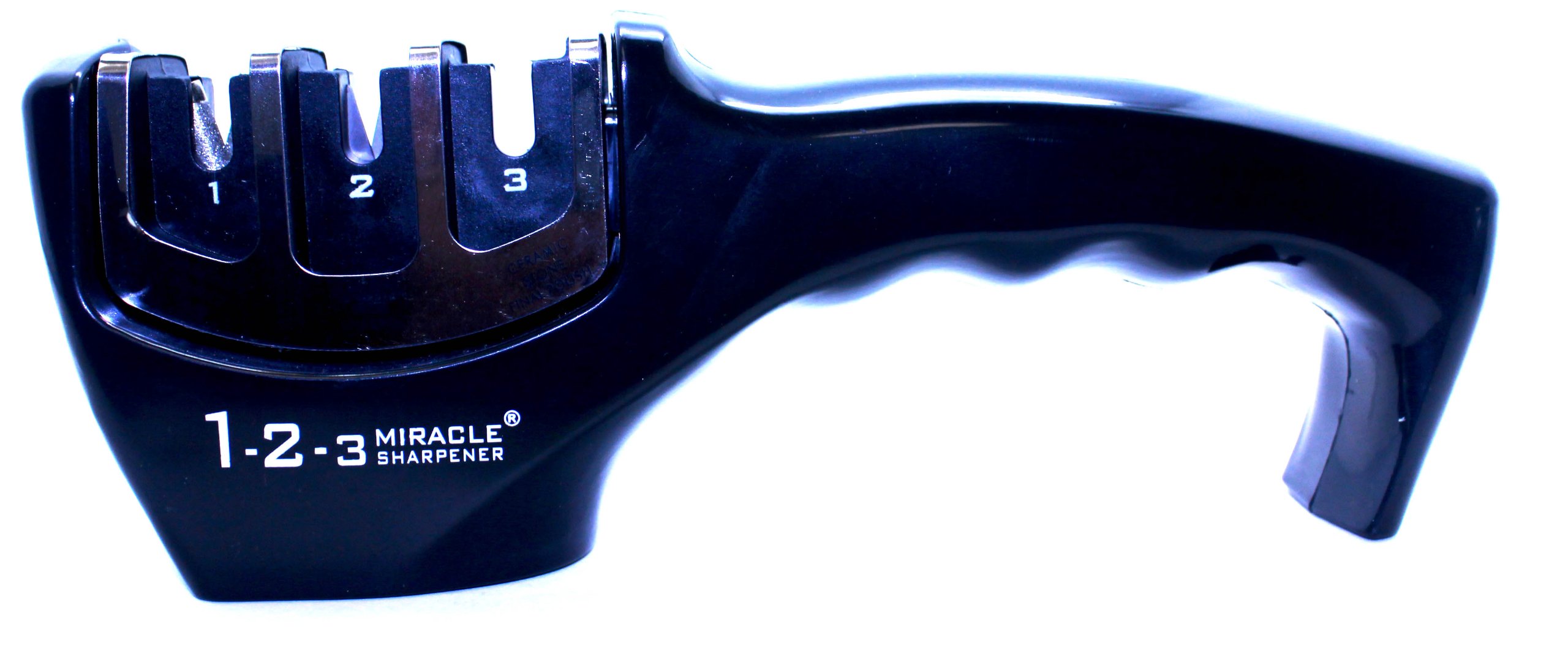 1 - 2 - 3 Miracle Sharpener, Black