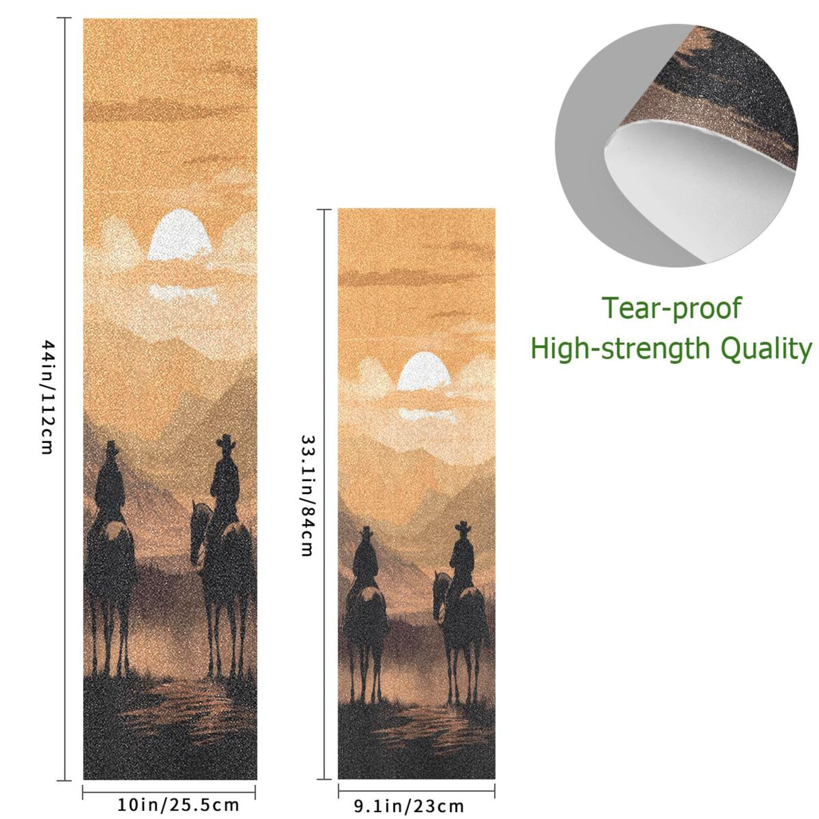SDMKA Western Cowboy Skateboard Grip Tape 9