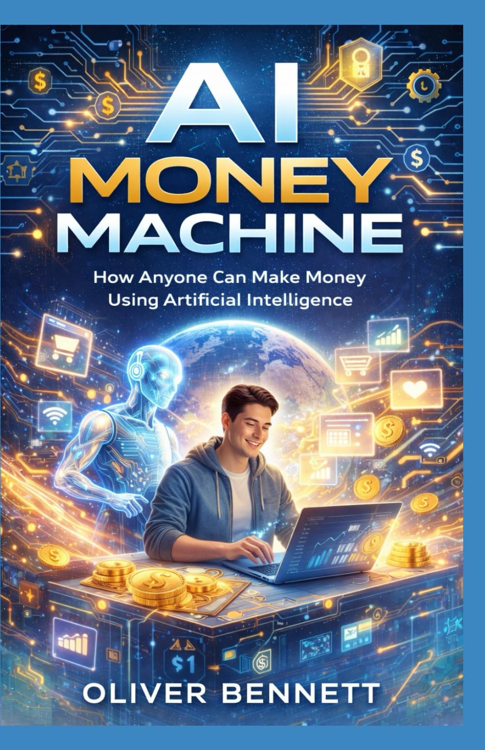 AI Money Machine: How Anyone Can Make Money Using Artificial Intelligence: Practical Ways to Build Income Streams with AI — Even If You're a Beginner