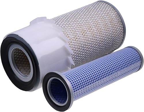Miniatura 3 de Juego de filtros de aire interior y exterior 1043327M91 3438717M1 compatible con tractor Massey Ferguson 20C 230 235 245