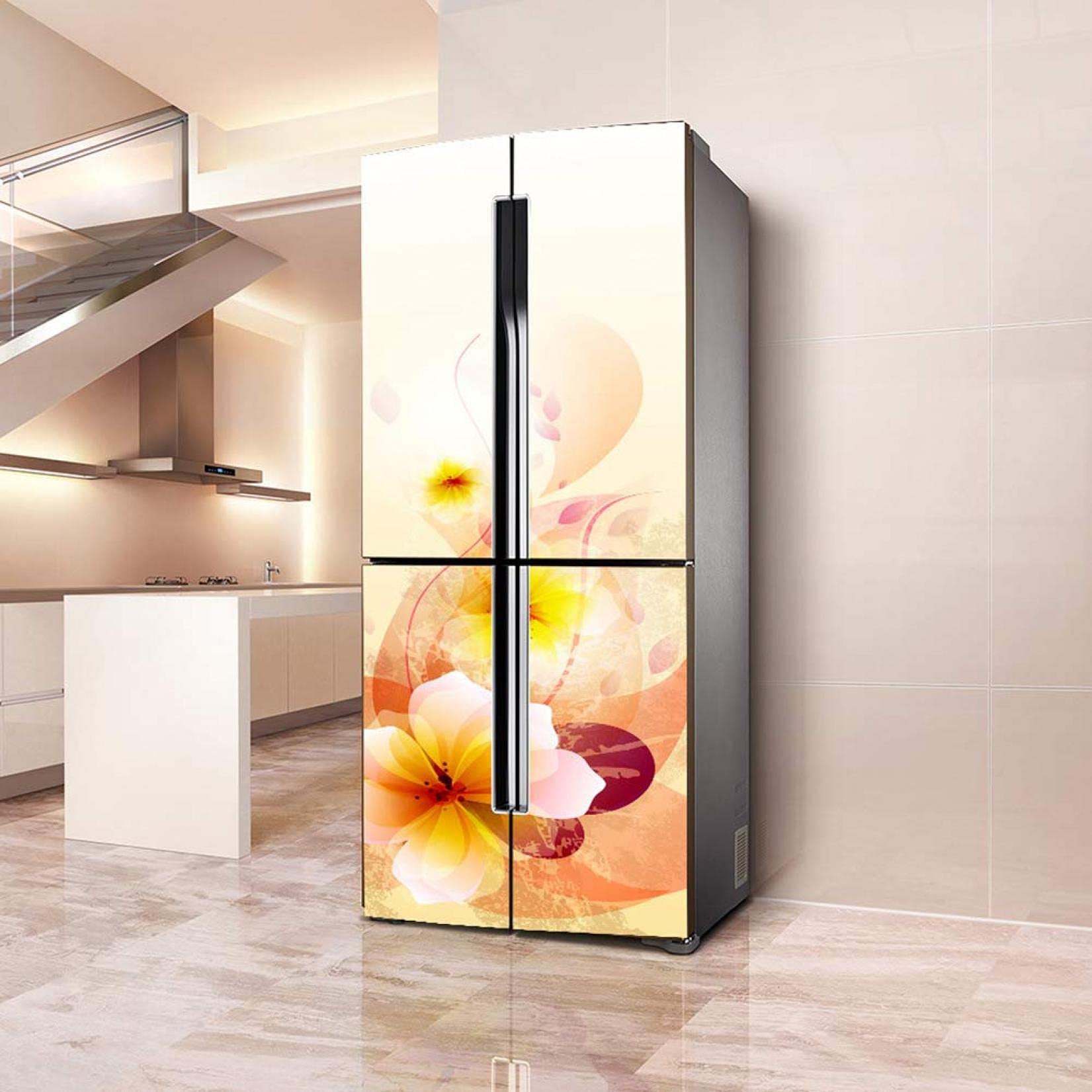 Calcomanías murales del refrigerador autoadhesivas y vinilos 3D de cocina modernos