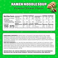 Vista 2 de Maruchan Pollo Ramen Picante, fideos Ramen instantáneos, comidas listas para comer, 3 onzas, 24