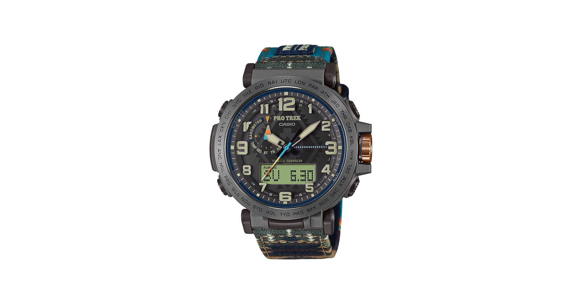 CASIO PROTREK PRW-1000J カシオ プロトレック ソーラー 楽天市場】CASIO カシオ PROTREK プロトレック トリプルセンサー
