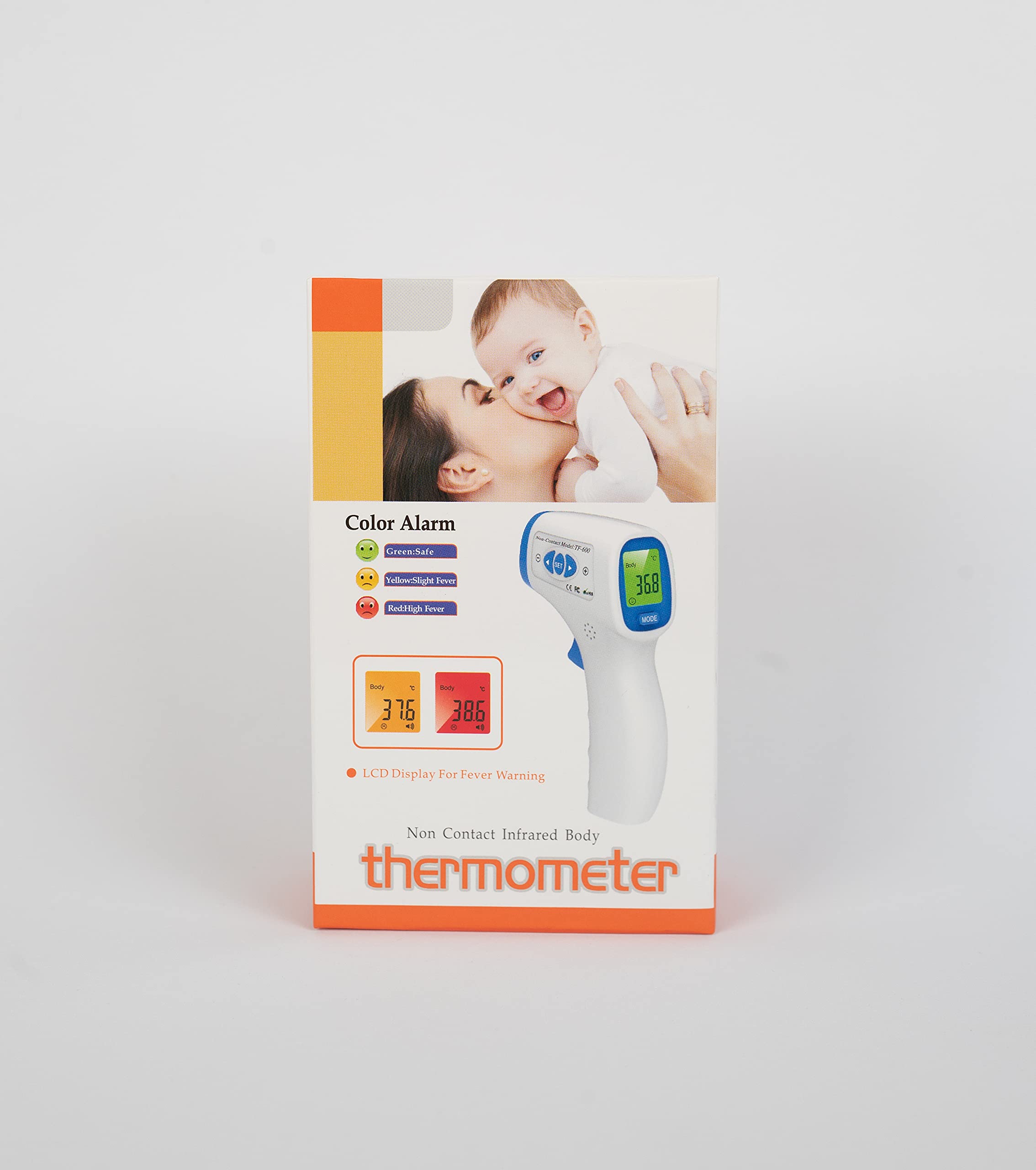 Termómetro infrarrojo sin contacto TF-600 - Contactless Thermometer - RoHS - Entrega rápida