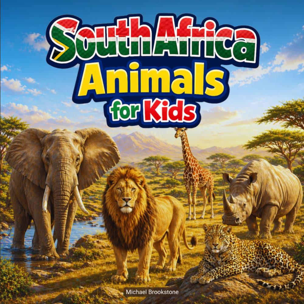 South Africa Animals for Kids: A South Africa Wildlife Safari Picture Book with Big Five Animals, Fun Facts, and Habitats for All Ages and Families (Animals of the World – Wildlife Edition)