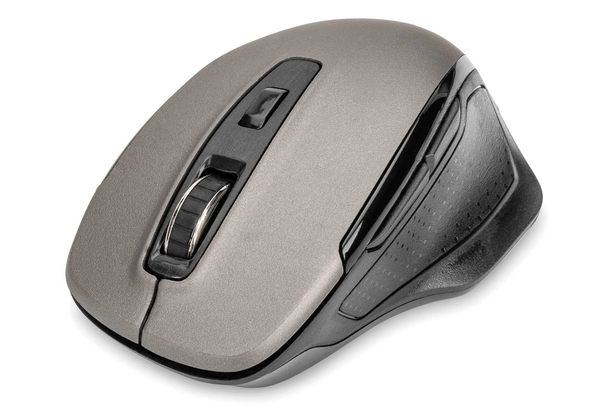 Digitus Wireless Ergonomic Optical Mouse 6D 2.4GHz 800/1000/1600DPI Black Grey