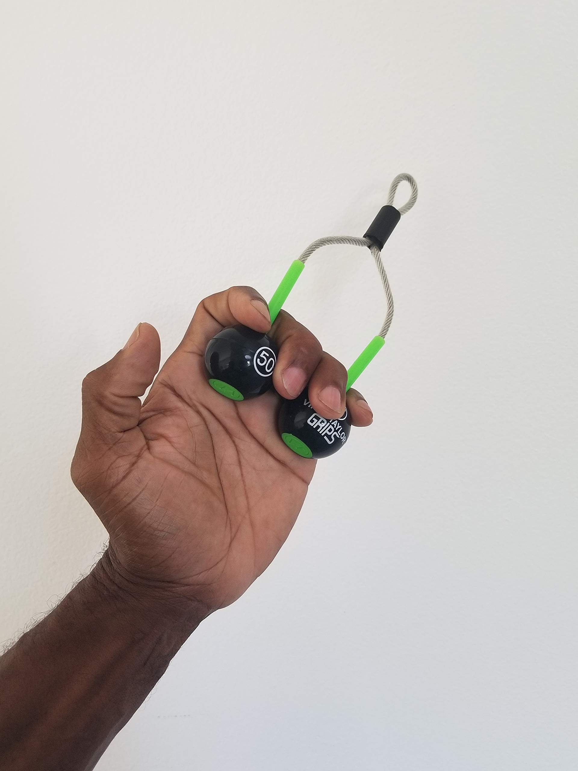 Vince Taylor Grips Exercise Handles, Ball Hand Grip, Cable
