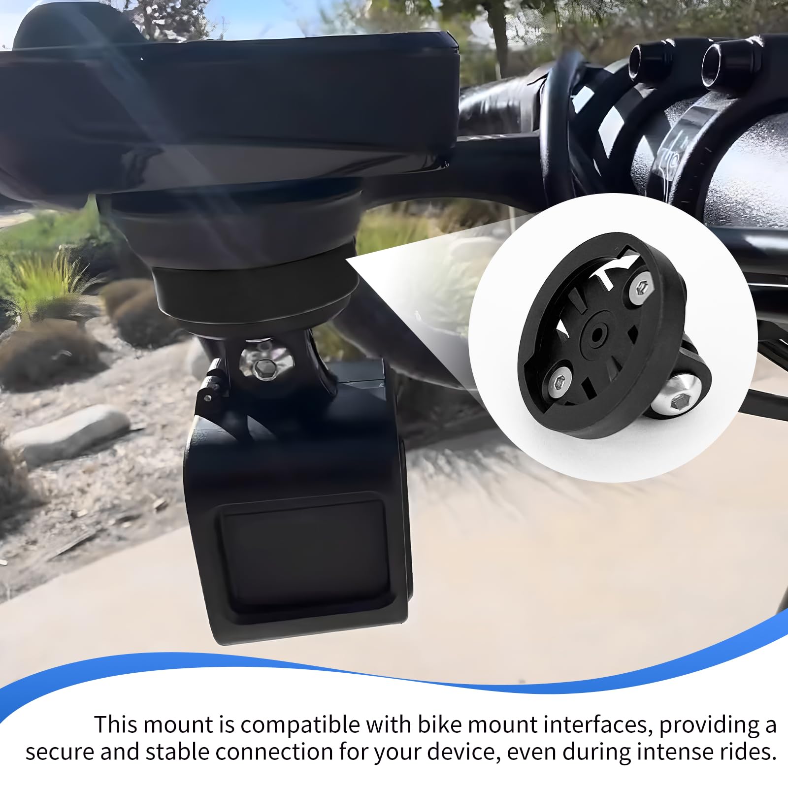 Adattatore Universale Per Bicicletta – Supporto Garmin/GoPro Da 22 Mm, Per Fotocamere, Luci E Smartphone