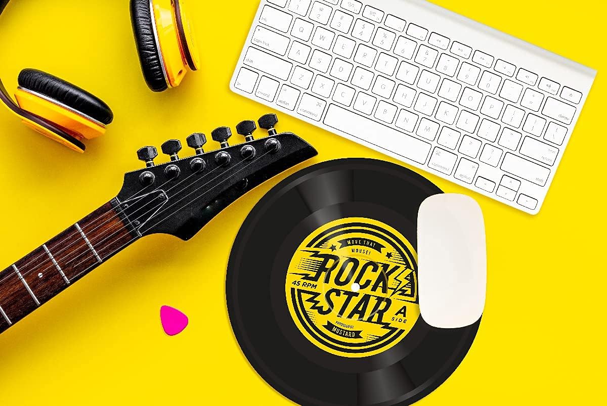 Desk Mousepad - Rock 'N' Roll