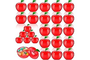 Durable and Exquisite Mini Clear Plastic Apples