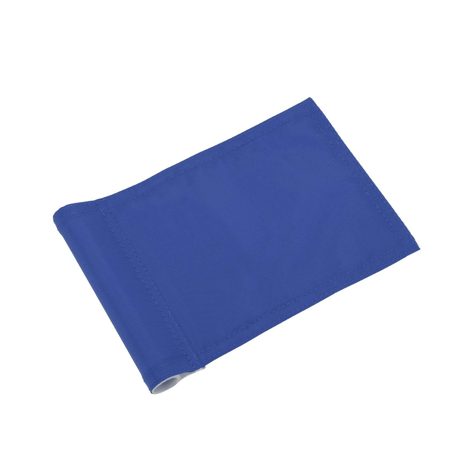 Green Golf Flags, Standard Size 6 x 8" Nylon Training Golf Putting Practice Green Flag, Indoor Outdoor Backyard Garden Yard Golf Target flags (Blue)