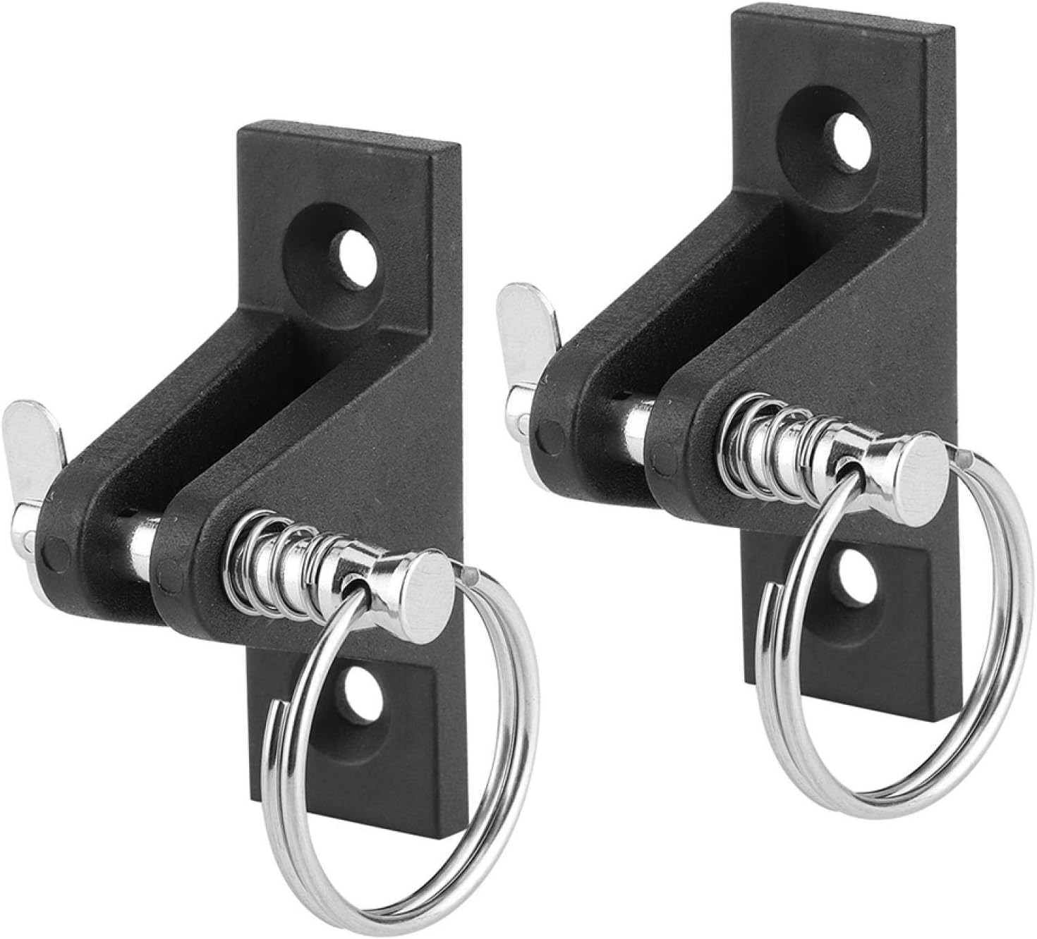 Deck Hinge,Pair Canopy Deck Hinge Boat Bimini Top Fitting W/Quick