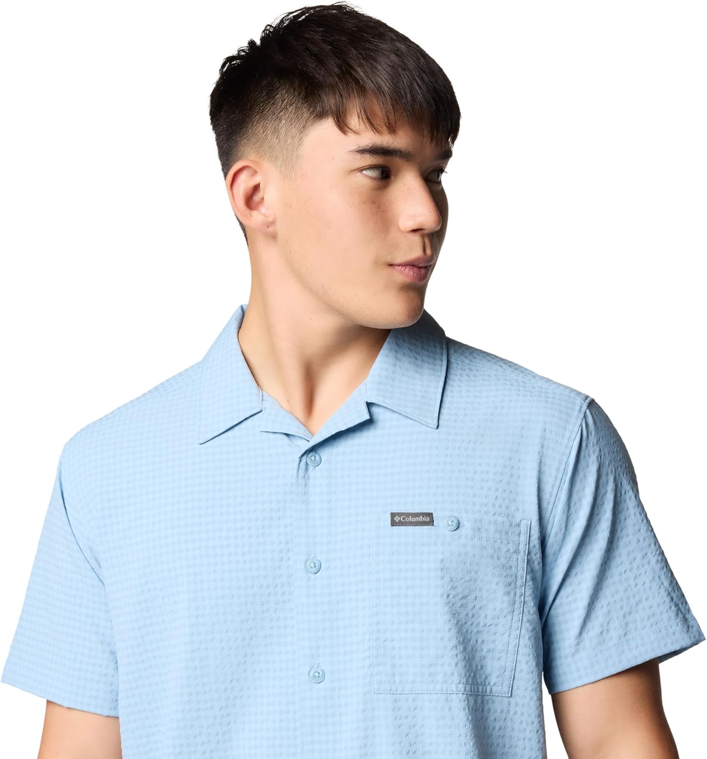 Columbia Mens Utilizer Short Sleeve Camp Shirt - Image 3