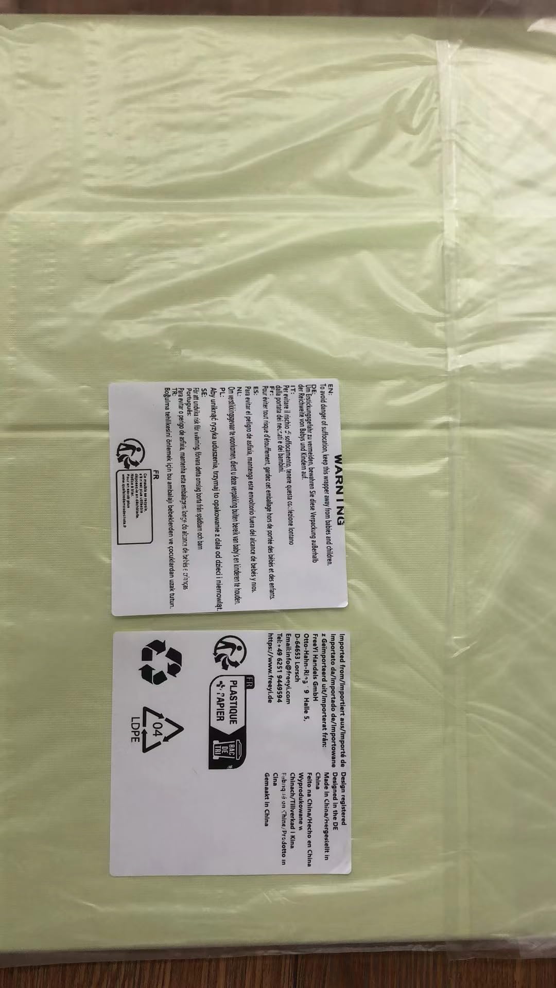 ADEL DREAM Faltende Geschenkbox für Kleidung (10 Stück, Groß, Leuchtend Grün)