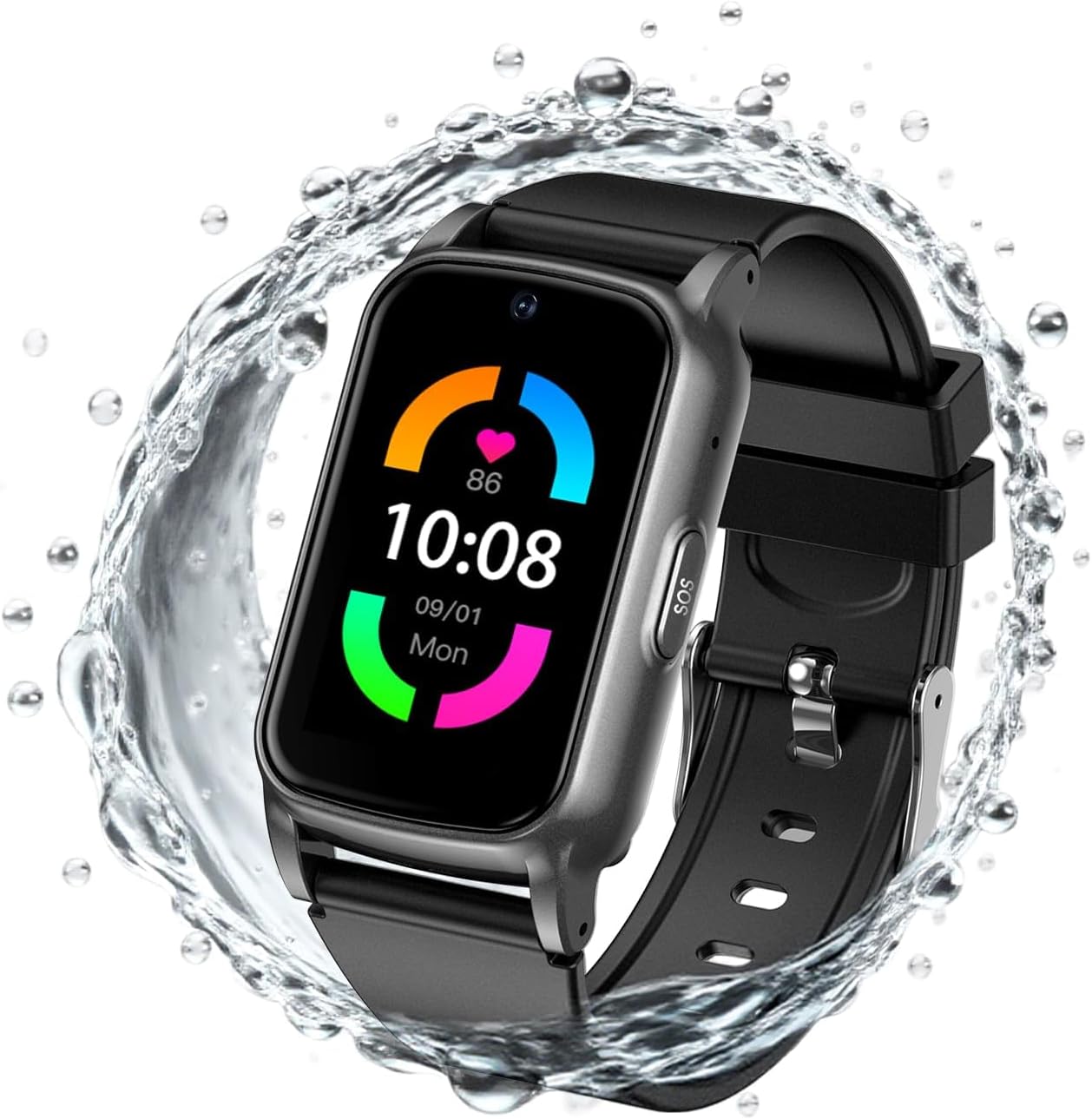 GPS Fall Detection Smartwatch for Seniors with SOS Alert & Video Call GPS Fall Detection Smartwatch for Seniors with SOS Alert & Video Call