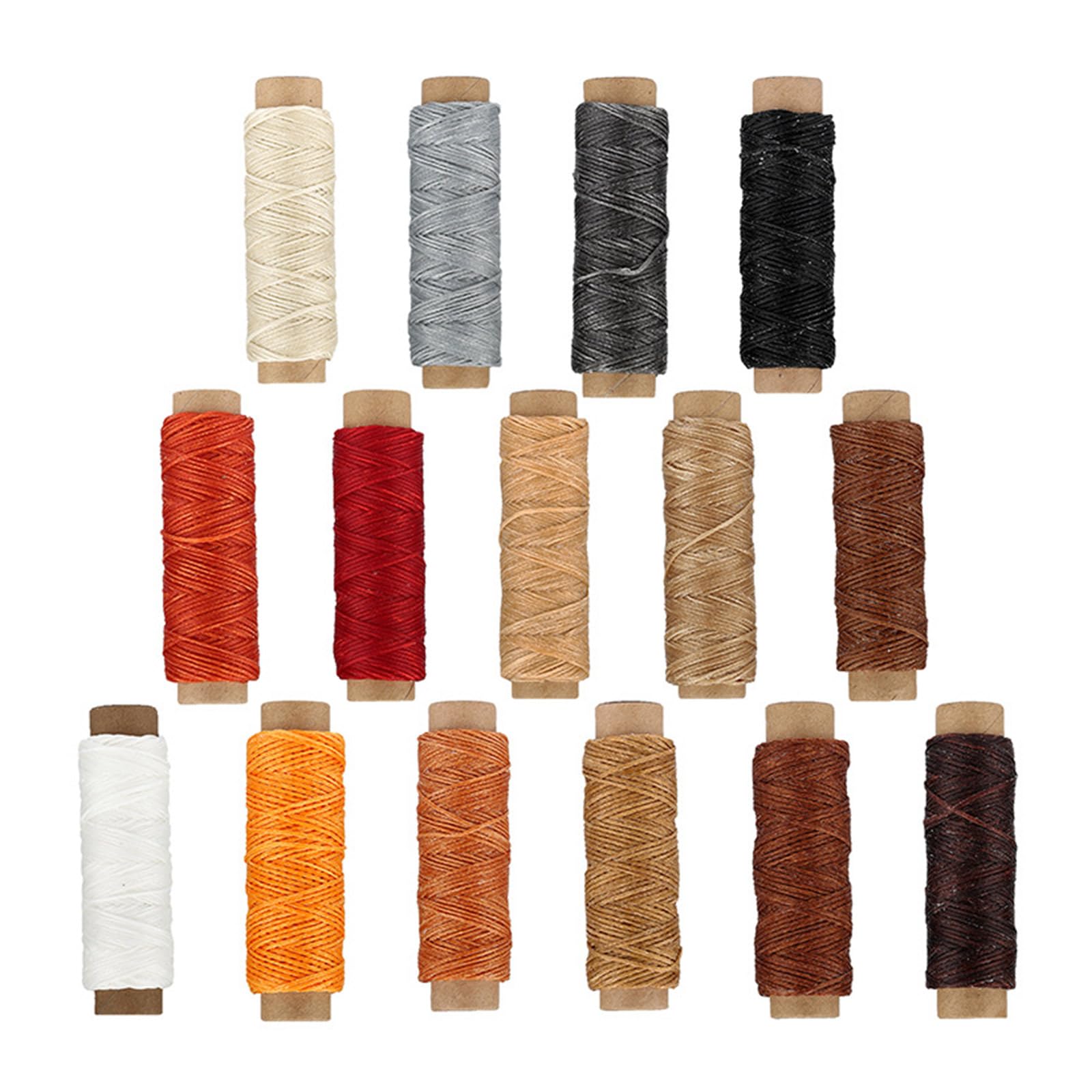 15 Colors Leather Sewing Thread Waxed Cord Waxed Stitching For Bookbinding Shoe Repairing