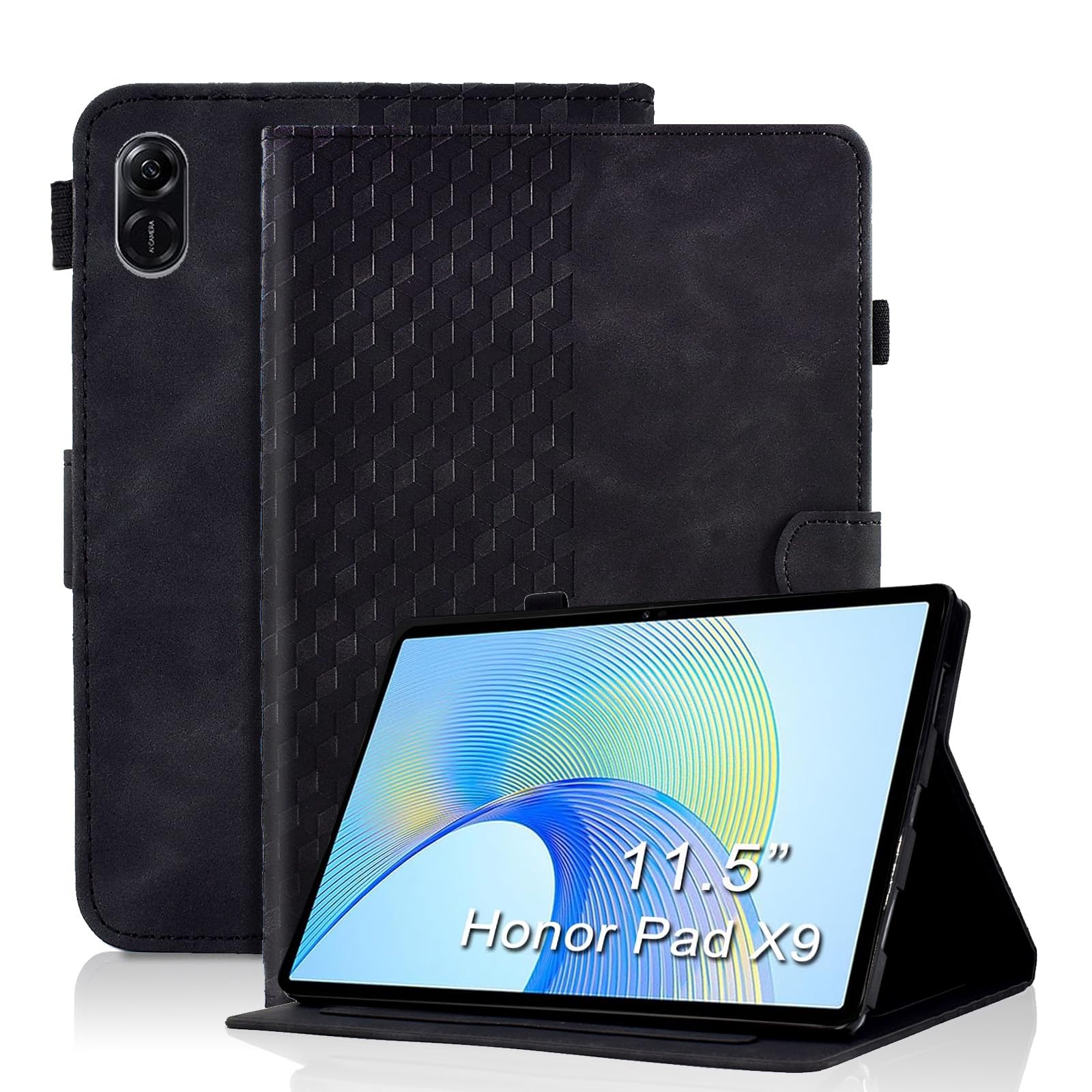 Case for iPad (A16) 11th Generation 2025 11-inch/10th Generation 2022 10.9 inch Leather Folio Cover with Auto Sleep/Wake Card Pocket Multi Angle Viewing Stand Smart Shell, Dark green — view 44