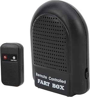 Caixa de peido eletrônico, máquina de peido com controle remoto sem fio com controle remoto para travessuras para jogar(Caixa de peido de controle remoto eletrônico)