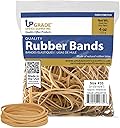 Upgrade Office Supply UPG22733 Rubber Bands, Size #33 (3-1/2” x 1/8”), 150 Bands, 1/4 lb, USA