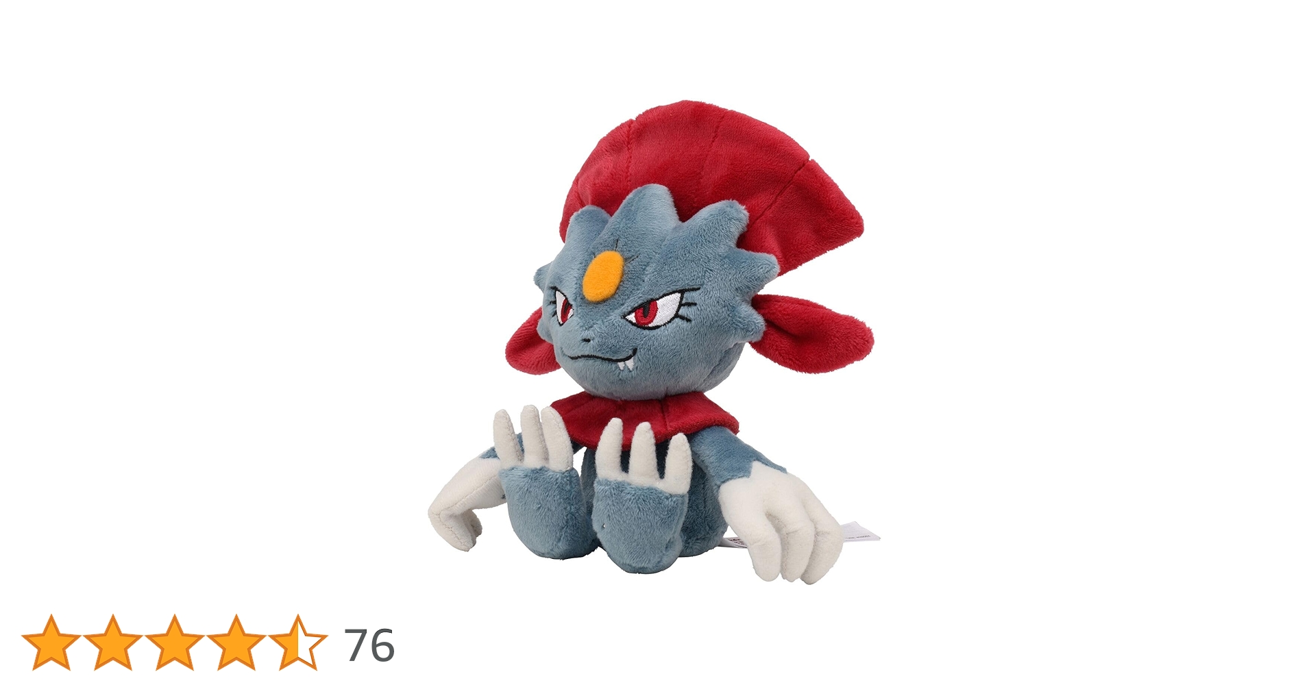 世界500個限定 マニューラ ぬいぐるみ ポケモンセンター Weavile 世界500個限定 マニューラ ぬいぐるみ ポケモンセンター Weavile