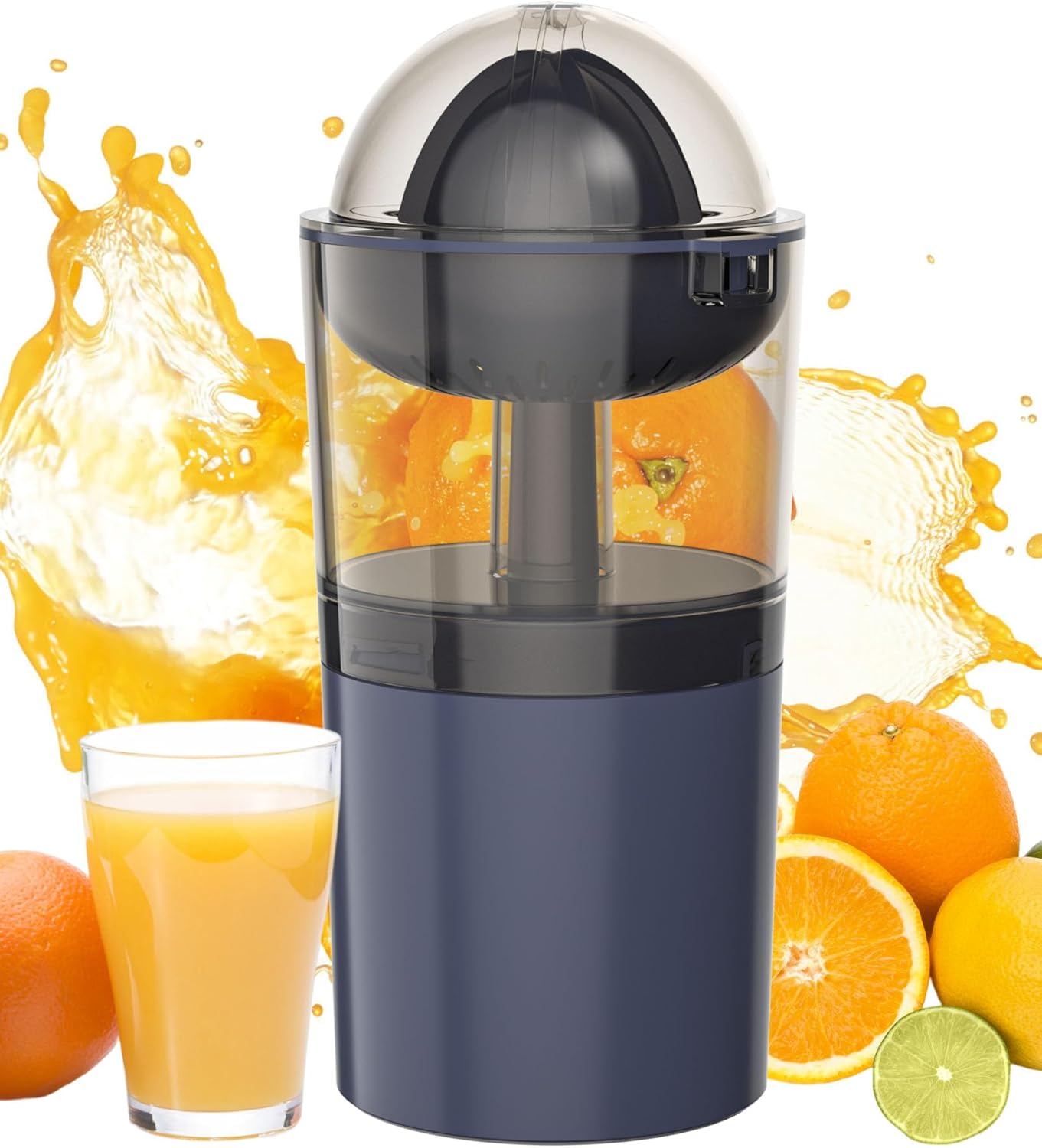 Portable Electric Citrus Juicer, AYOTEE Cordless Electric