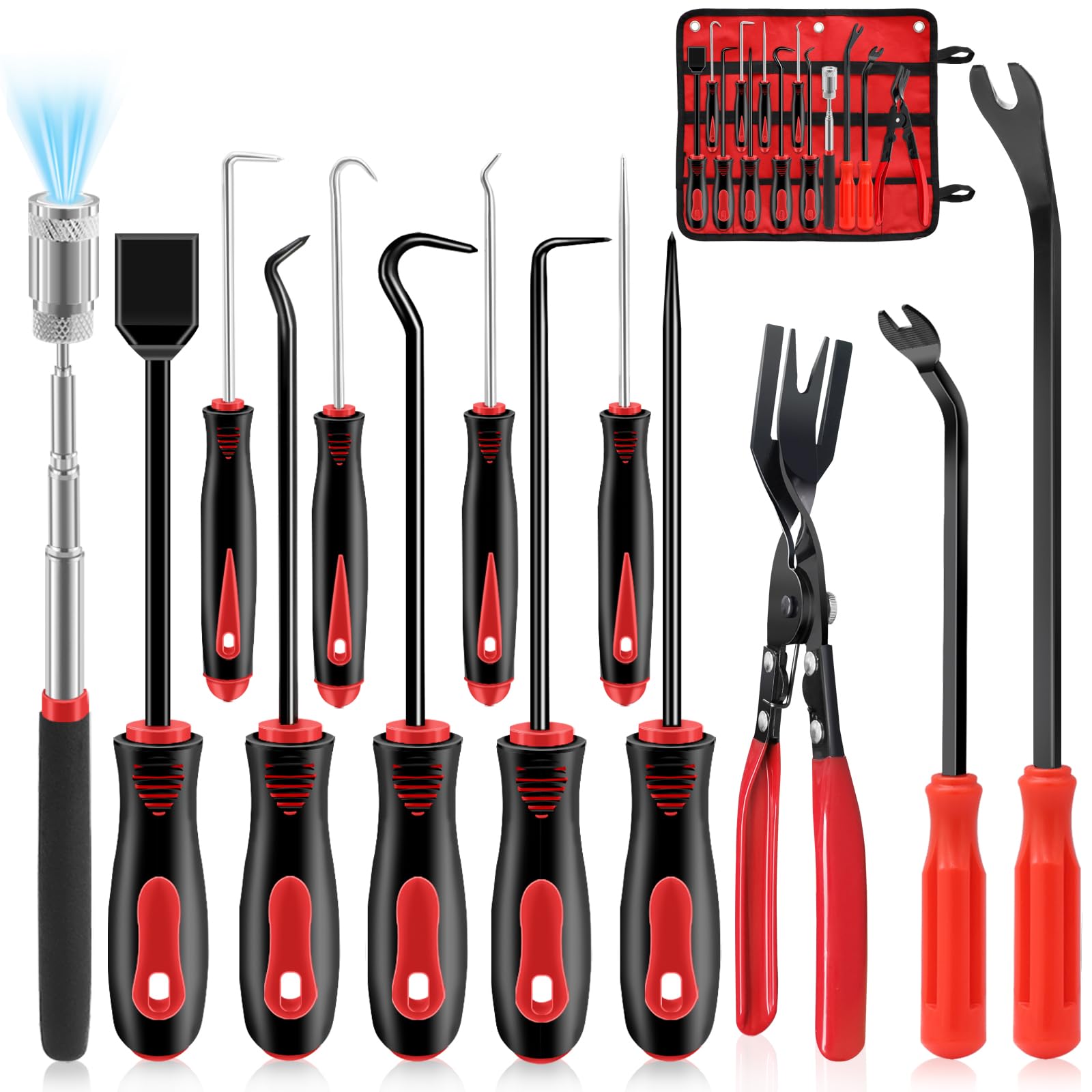 Zecirl 13 Pcs Precision Pick and Hook Tool Set - tool sets | Mubboo
