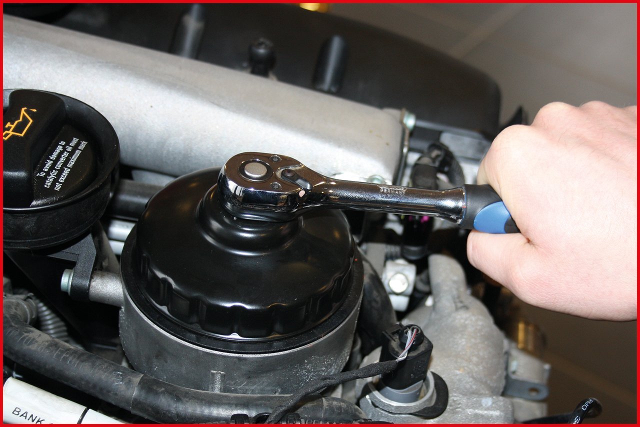 KS Tools 150.9342 Klucz filtra oleju, 86-18, 3/8"