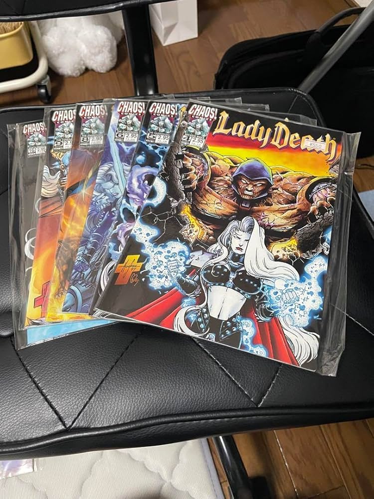 Amazon.co.jp: 超希少 アメコミ カオスコミック レディ.デス6冊