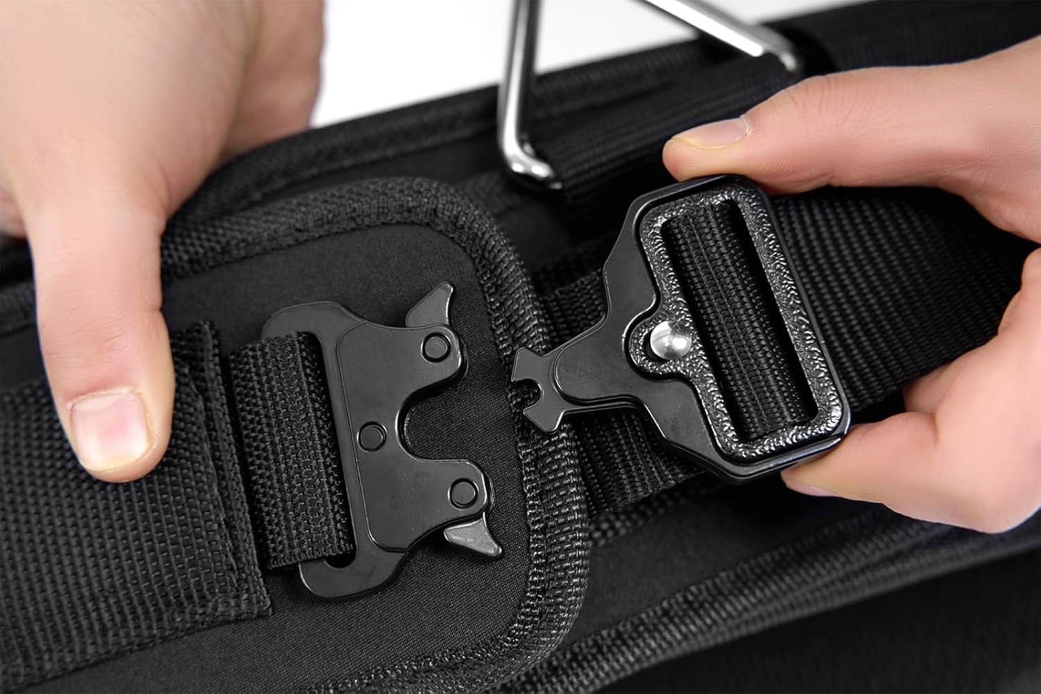 Weighted Dip Belt for Weight Lifting - 46" Pull Up Belt With Chain & Loading Straps
