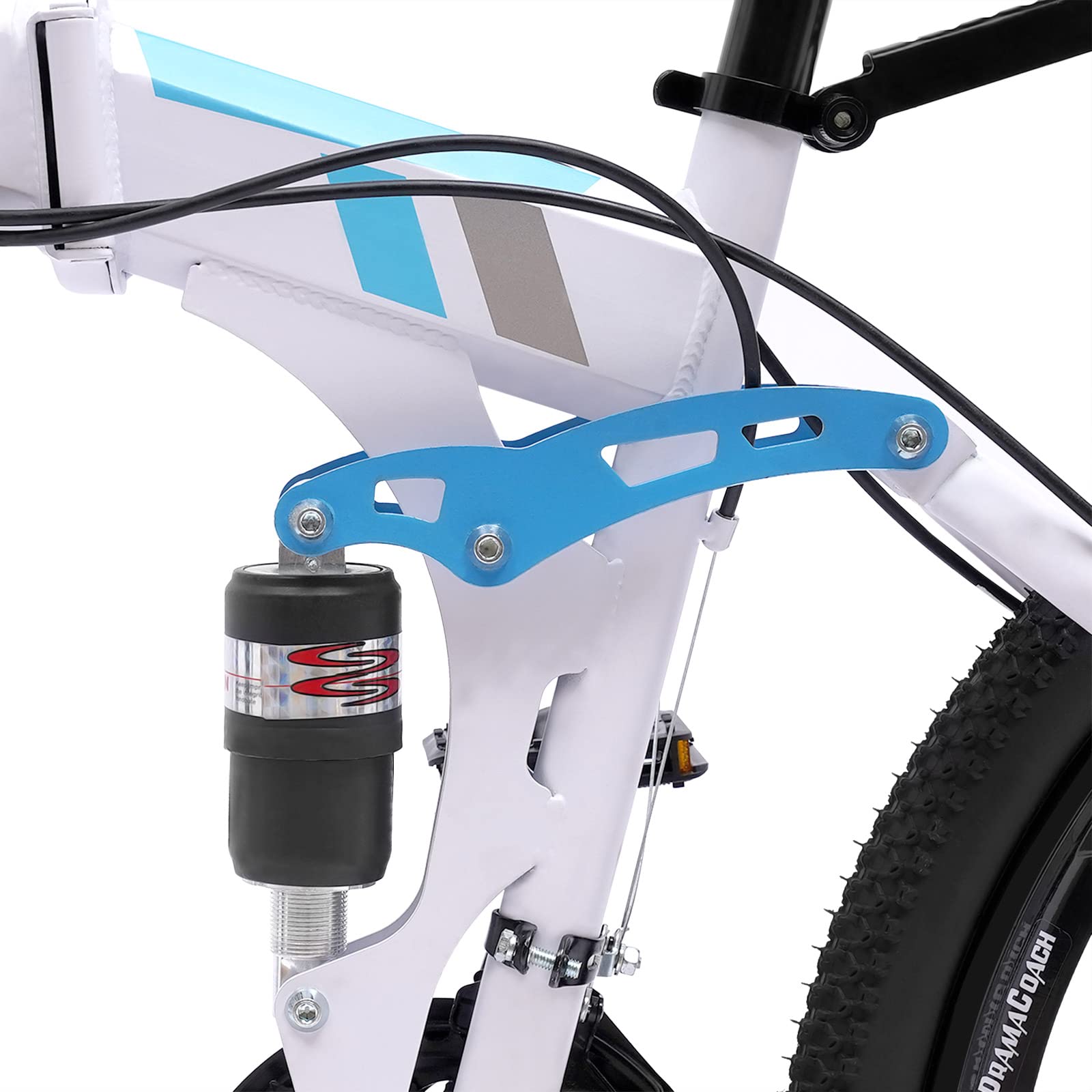 Bici Pieghevole Adulto Mountain Bike Pieghevole 26 Pollici 21