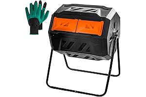 Hourleey Compost Bin Outdoor: Transform Kitchen Waste into Garden Gold