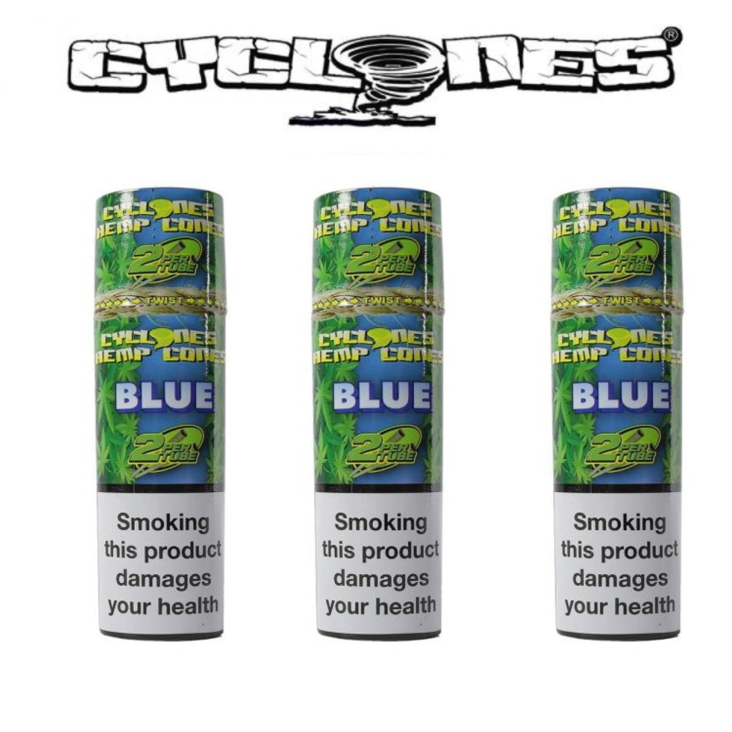 OutonTrip Cyclone Wrap - Blue Flavour - (2 Pieces per Pack, Brown) - Pack of 3-image-48