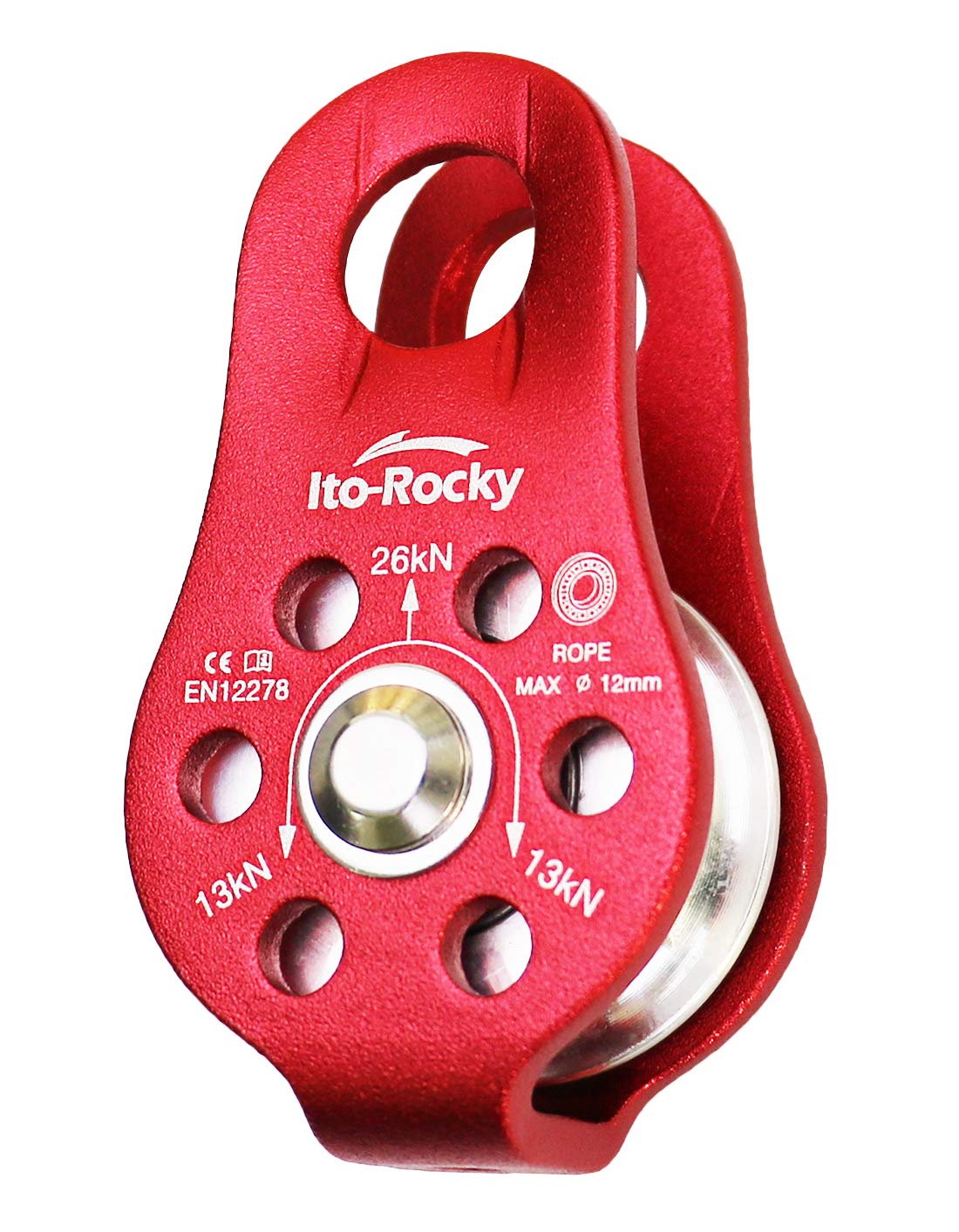 Buy Ito Rocky 28KN Zipline Pulley & 26kN Micro Pulley CE Certified Tandem Pulley Trolley with