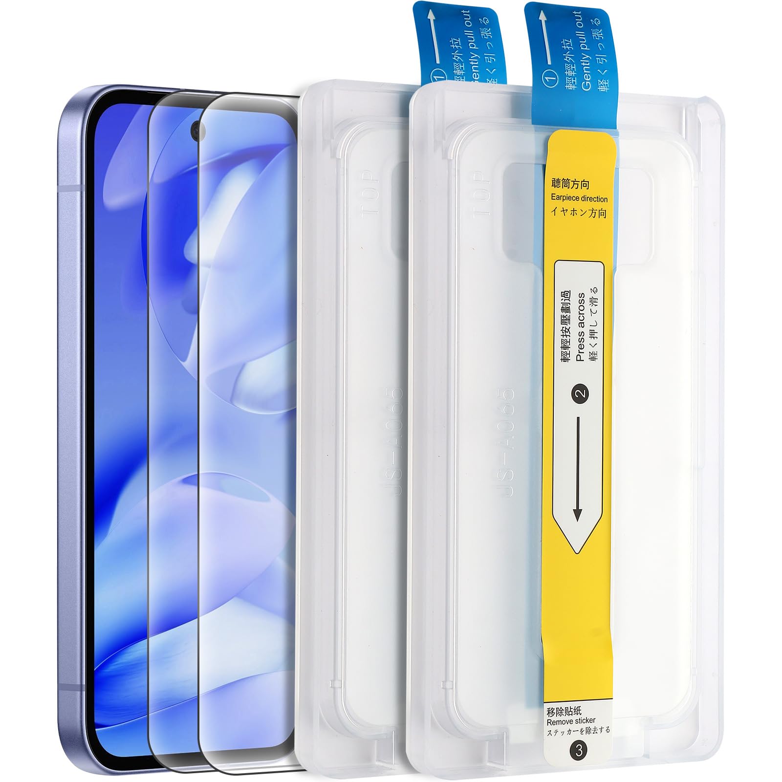 Amazon | [Roypad] 対応 Google Pixel 9a ガラスフィルム 2枚セット