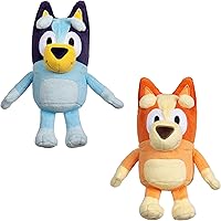 Bluey & Bingo Plush 2-Pack Bundle - Exclusive Soft Cuddly Stuffed Animals Toys for Kids, Show Time, Story Time Adventures