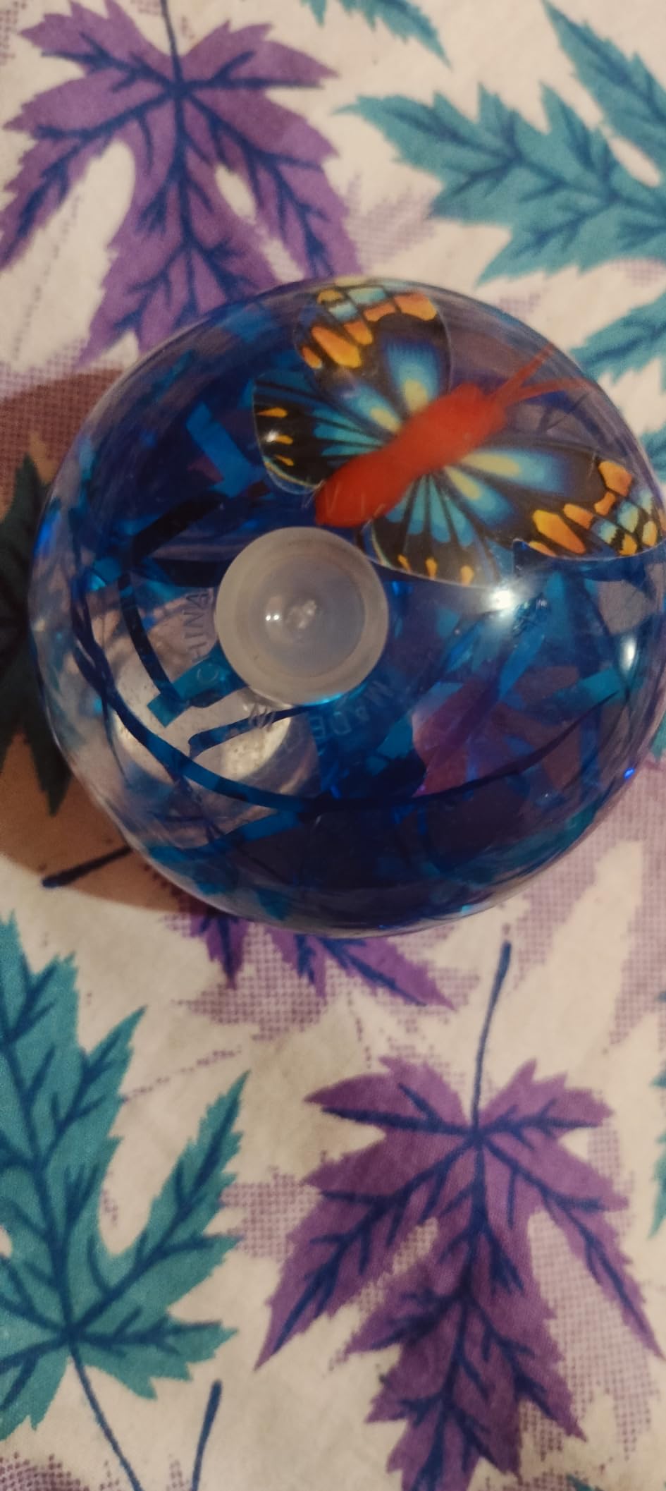 VIPS CORP Led Flashing Luminous Ball 55mm Rubber Bouncing Anti-Stress ...