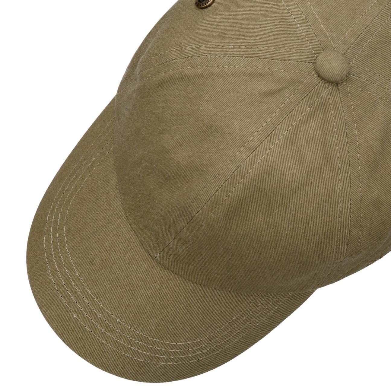 Stetson Classic Cotton Sun Cap 6 Panel Uni einfarbig Damen und Herren Frühling Sommer