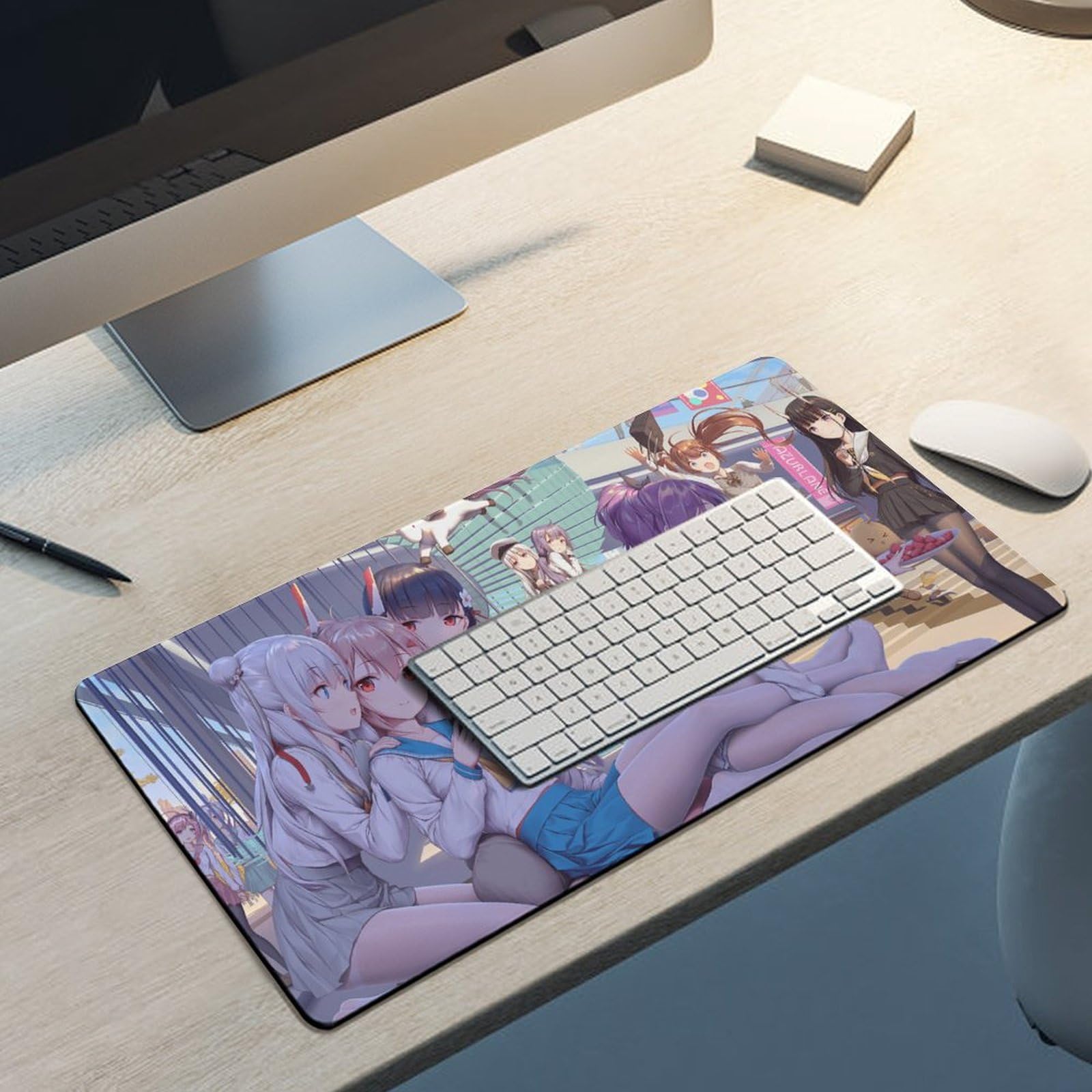 Amazon.co.jp: デスクマット アズールレーン アズレン 大型 デスク