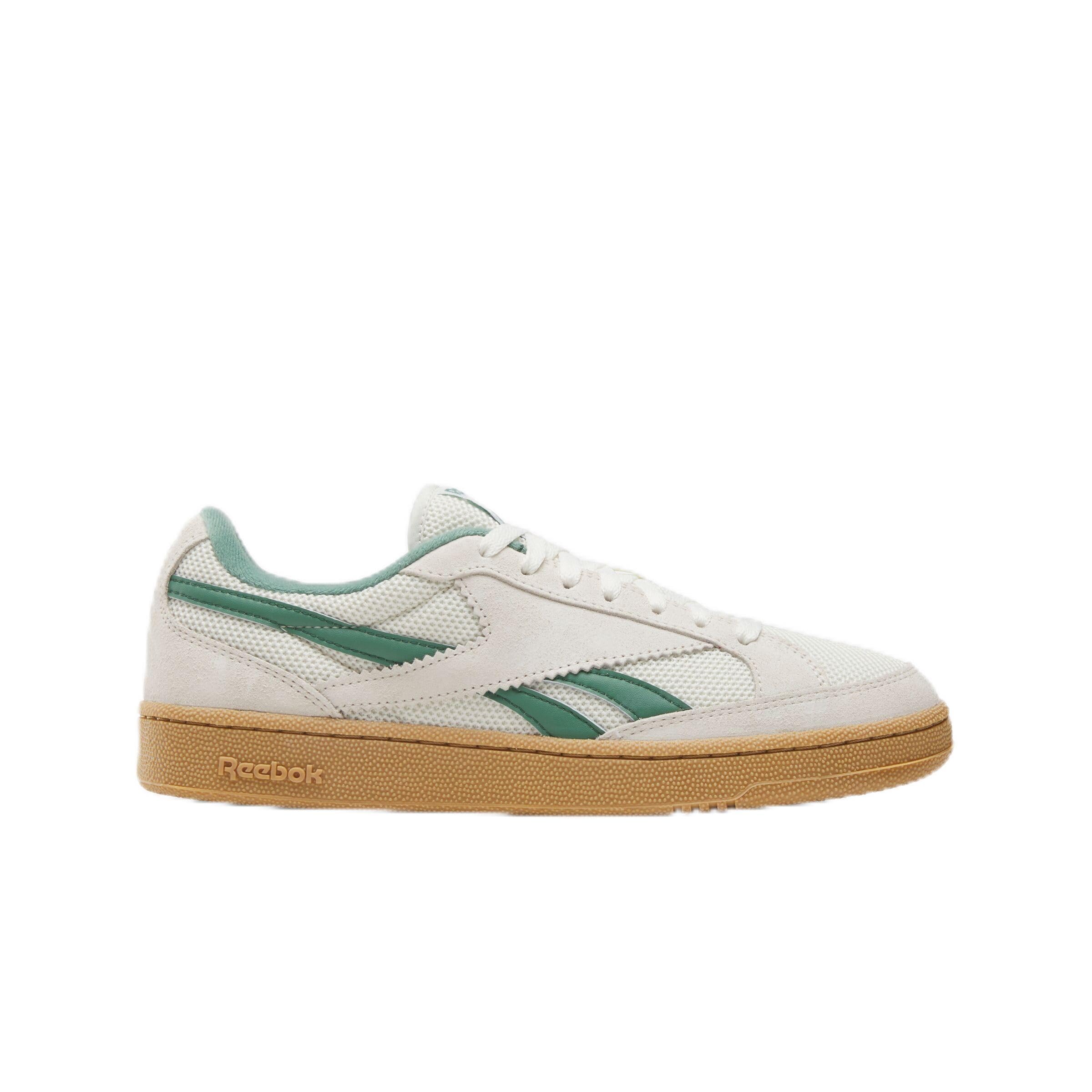 Reebok Unisex Club C Grounds 70 Trainers, Vintage Chalk/Field Green/Vintage Chalk, 41 EU