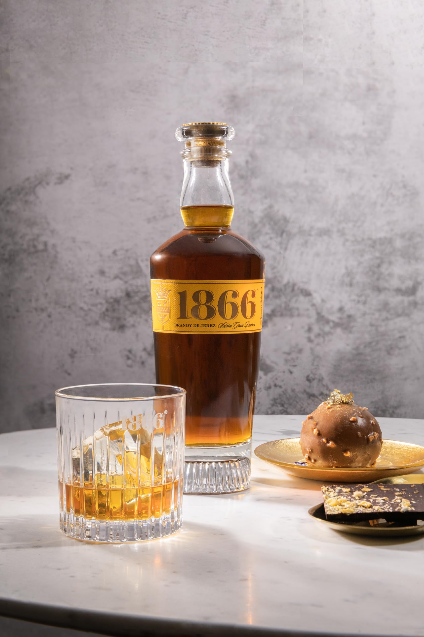 1866 Brandy DO Jerez Solera Gran Reserva - 700 ml con estuche