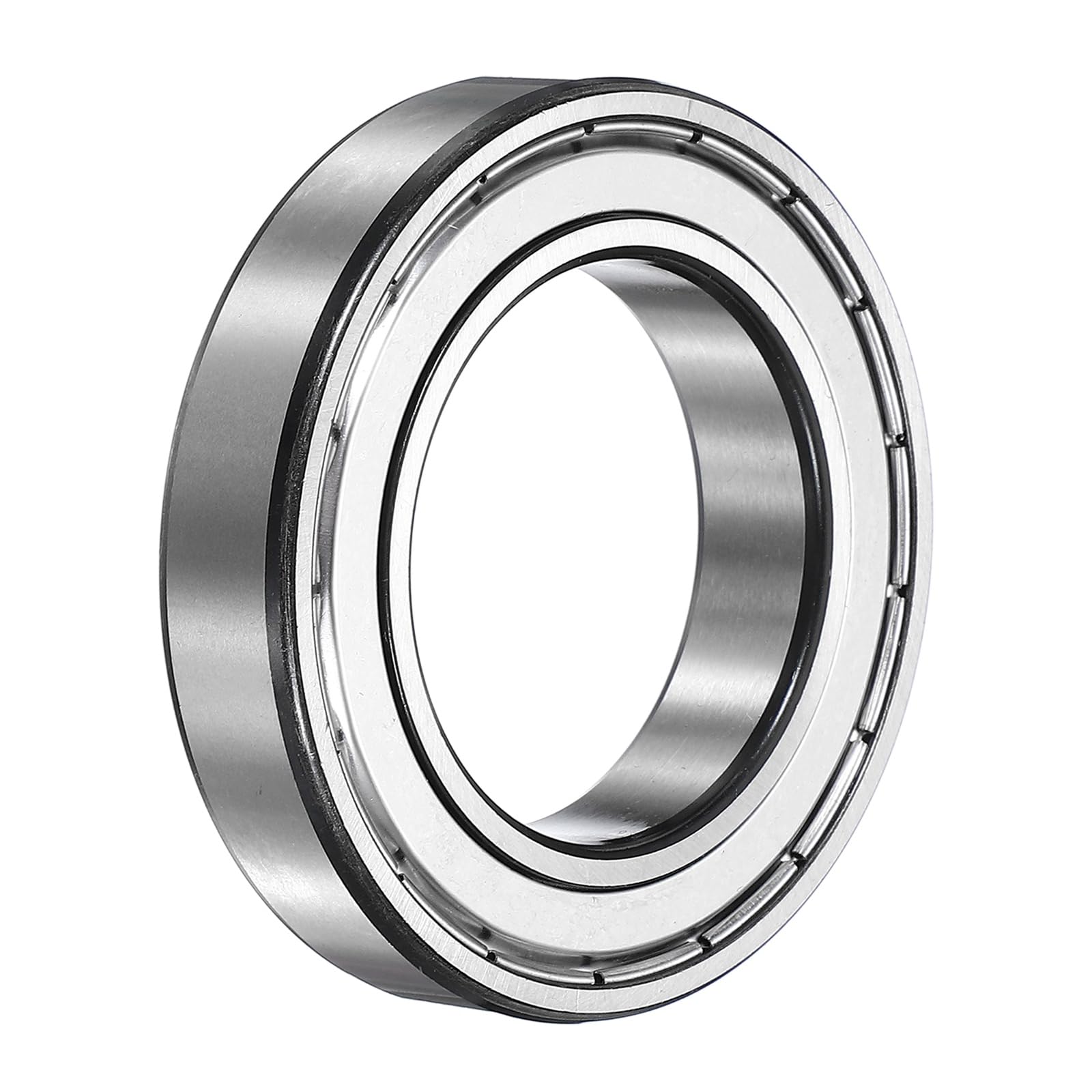 Rodamiento de bolas 6011ZZ de doble blindaje metálico estable de 55 x 90 x 18 mm 7