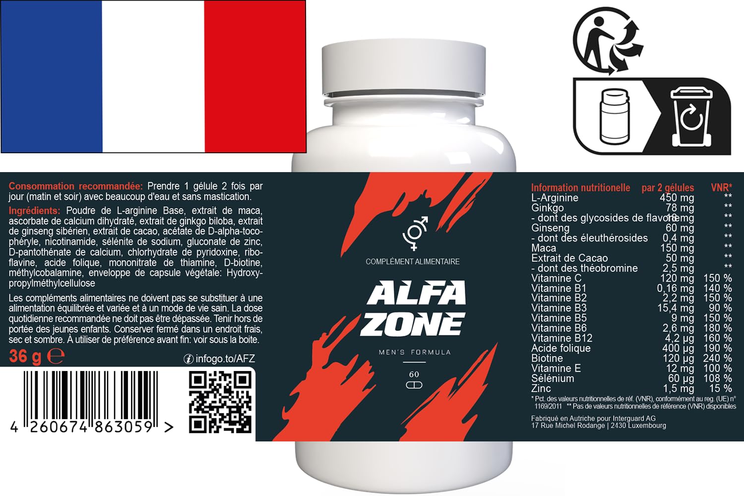 ALFAZONE - 60 Kapseln 2024