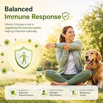Vitamin D 2000iu and Vitamin K2 MK7 90mcg Capsules - Vitamin D3 k2 High Strength Vegetarian and UK Manufactured - Support the Maintenance of Bone, Teeth, Muscle & Immune System, 90 Capsules