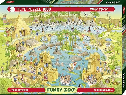 Heye Nile Habitat - Puzzle de 1000 piezas