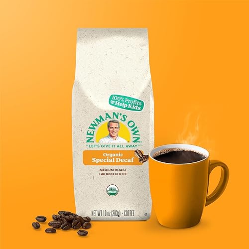Vista 15 de Newman's Own Organics Newman's Breakfast Blend, café molido, tostado medio, bolsa de 10 onzas