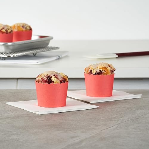 Miniatura 375 de Restaurantware Panificio Premium - Taza de papel Kraft de 10 onzas para hornear, tazas de papel para hornear, perfectas para magdalenas, cupcakes