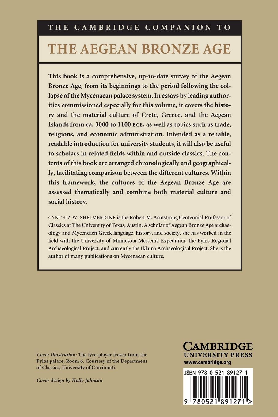 The Cambridge Companion to the Aegean Bronze Age