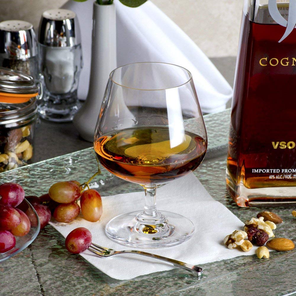 Stölzle_Lausitz Stölzle Lot de 6 verres à cognac professionnels en verre de cristal pivotant de qualité supérieure